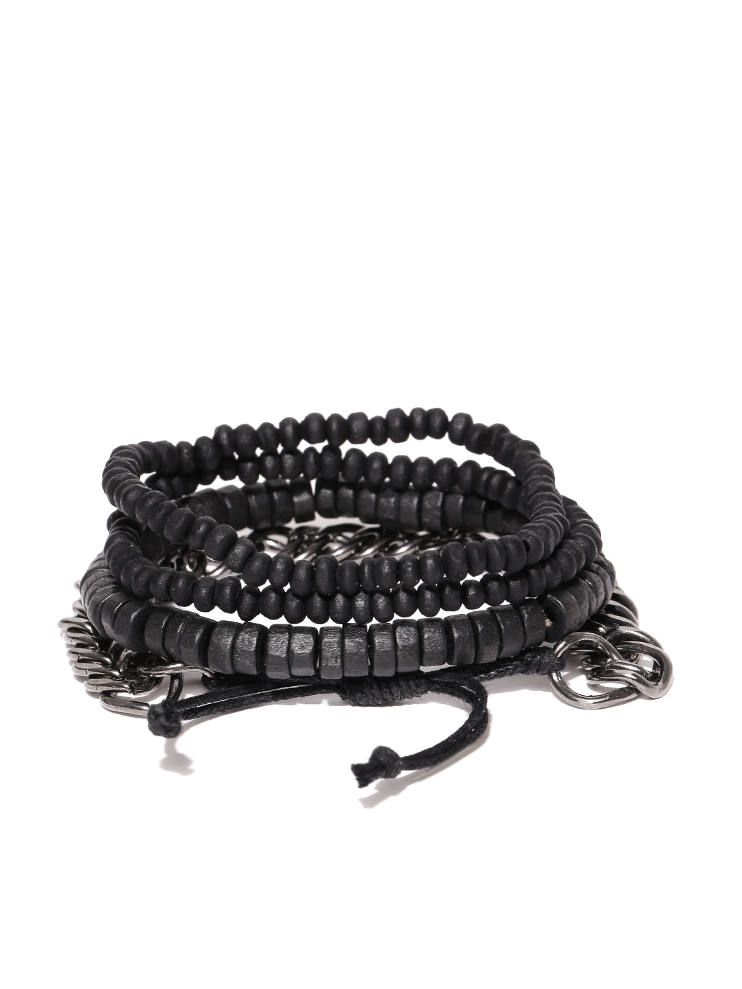 Taur Black Beaded Bracelet – Salty Accessories